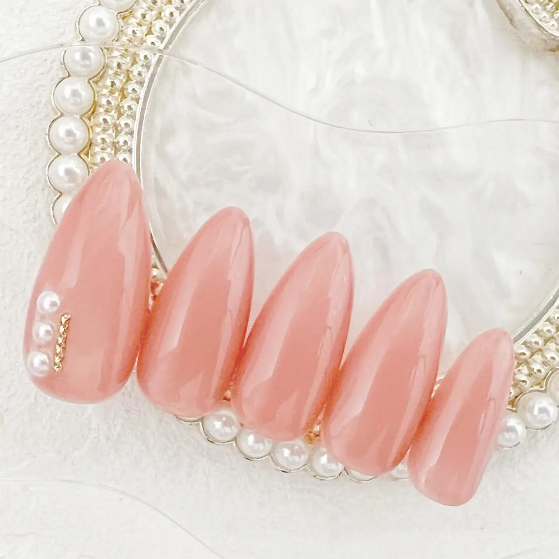 ネイル オフィスネイル シンプルネイル rouse nail RISATOのネイルデザイン