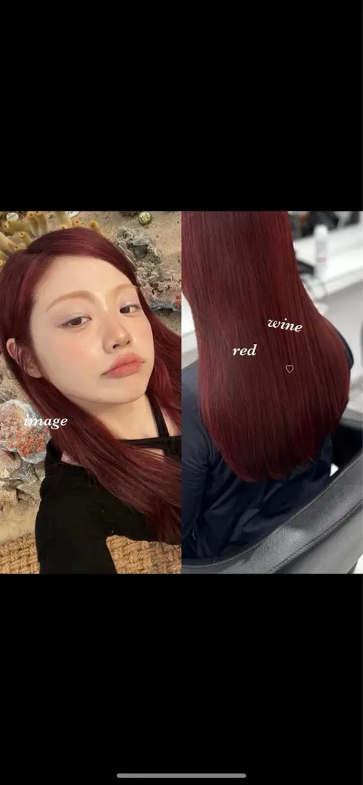 ロング カラー トレンド韓国ヘアー♡ 横浜美容室♡のヘアスタイル
