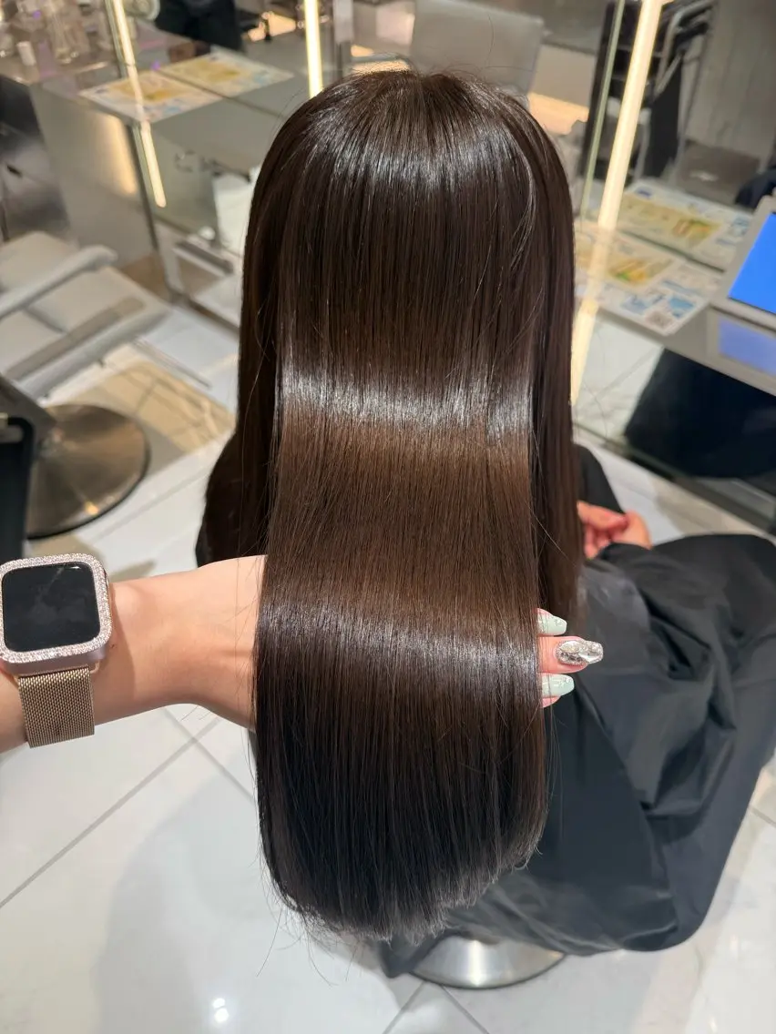 ロング カラー ブラウンカラー 透明感カラー ヘアカラー 🫧SAAYA 🫧のヘアスタイル