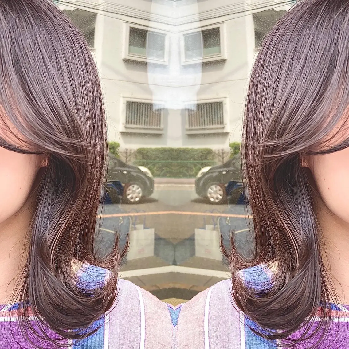 ミディアム カラー パーマ ヘアアレンジ カット ヘアカラー トリートメント 🫧一気にあか抜け 🫧mayuのヘアスタイル
