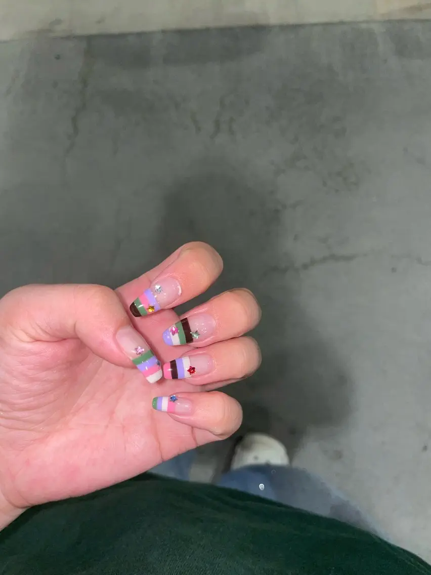 ネイル 🫧Sunrich lu🤍のネイルデザイン