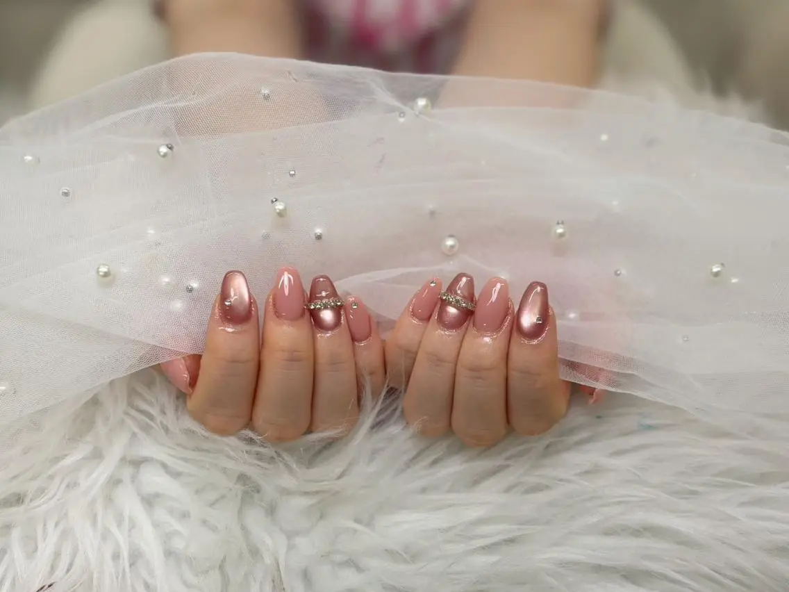 ネイル 💕リリ 長持ち得意🩷のネイルデザイン