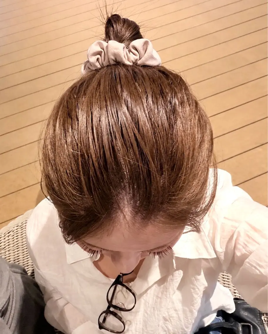 カラー ヘアカラー 川口 琴音のヘアスタイル