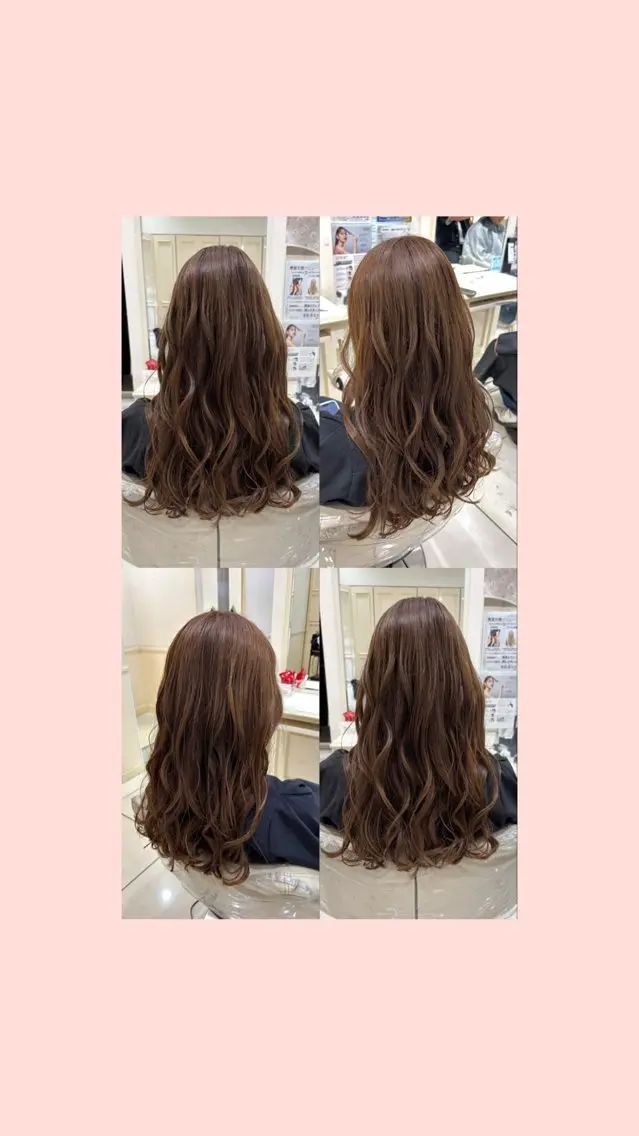 ロング ヘアセット Ash志木南口店／ まおのヘアスタイル
