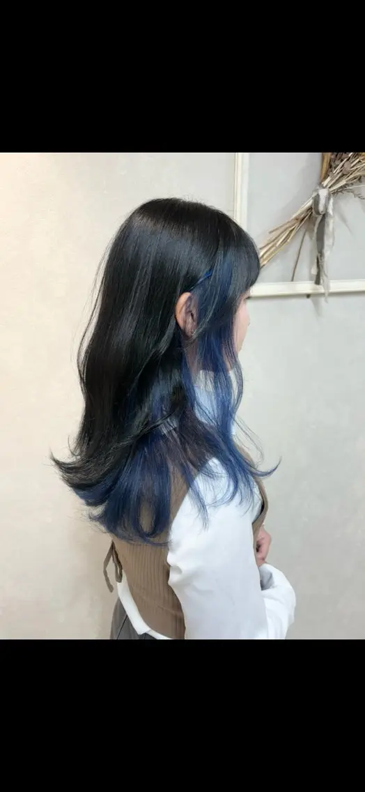 ロング カット ヘアカラー トリートメント Chainon 山中 拓也のヘアスタイル