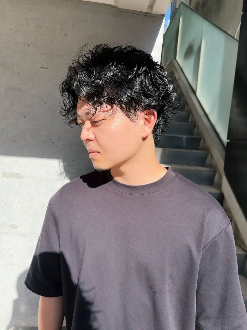 ショート パーマ メンズ ボブとパーマの達人 /美容室難民の方是非のヘアスタイル