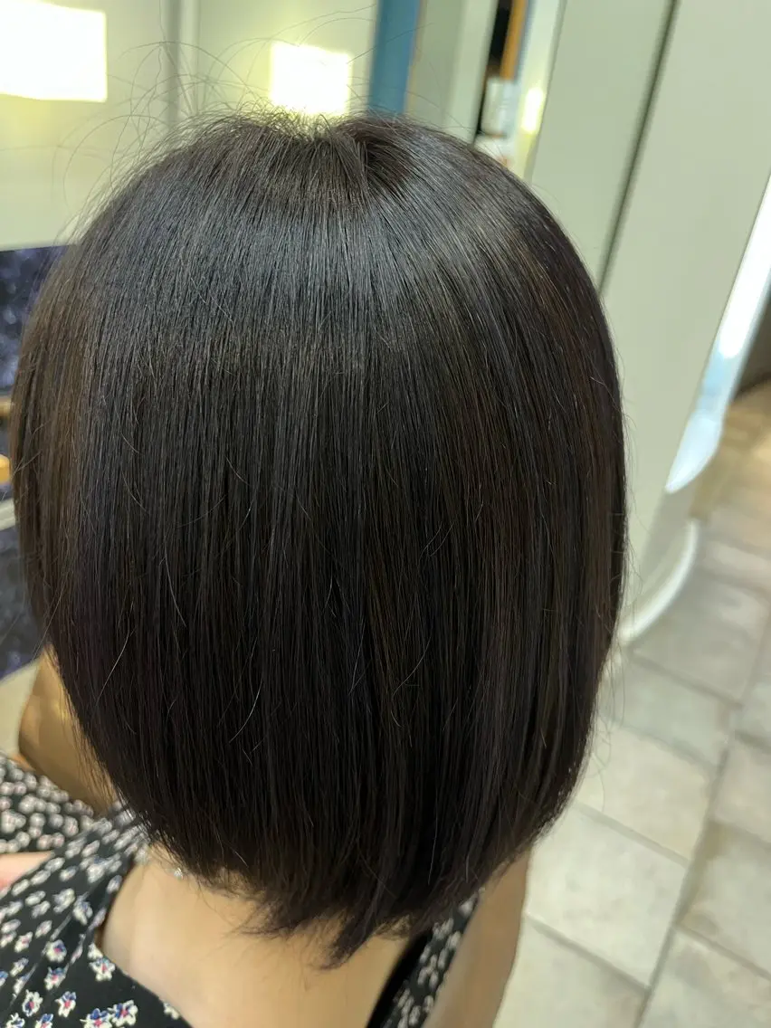 ショート カラー ベージュカラー ハイライトカラー パープルカラー ハイライト カラー/アイリスト 麻優のヘアスタイル
