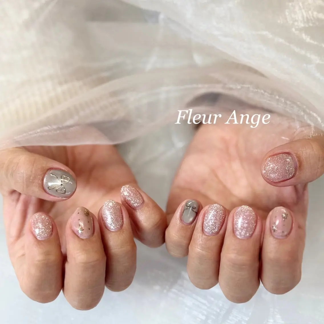 ネイル ハンドネイル Fleur Ange nail salonのネイルデザイン