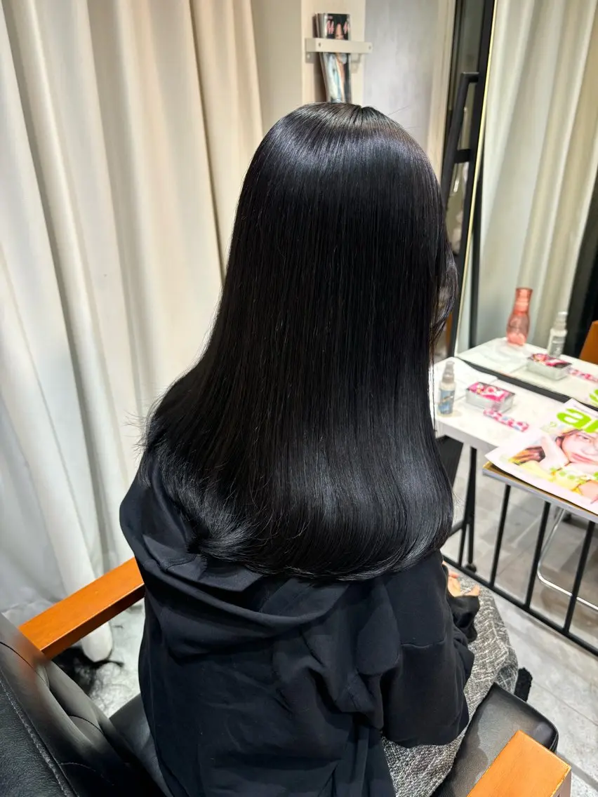 ロング カラー 透明感カラー ‎Lby home 🪽mikuのヘアスタイル