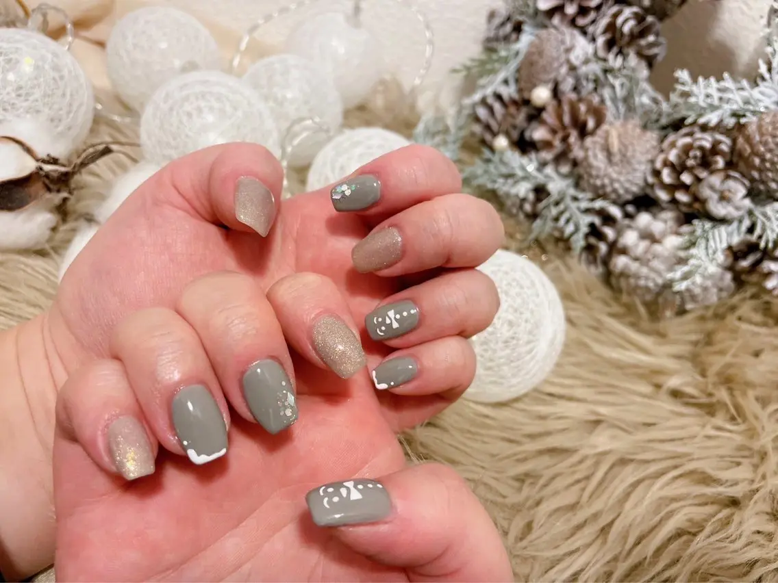 ネイル ジェルネイル 韓国ネイル メンズネイル パラジェル ブライダルネイル kiki nail たまプラーザのネイルデザイン