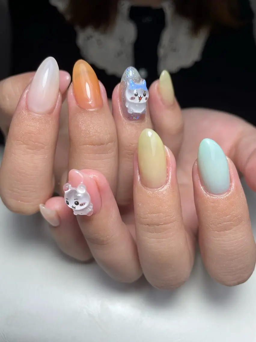 ネイル ハンドネイル Rena-ju キャサディのネイルデザイン