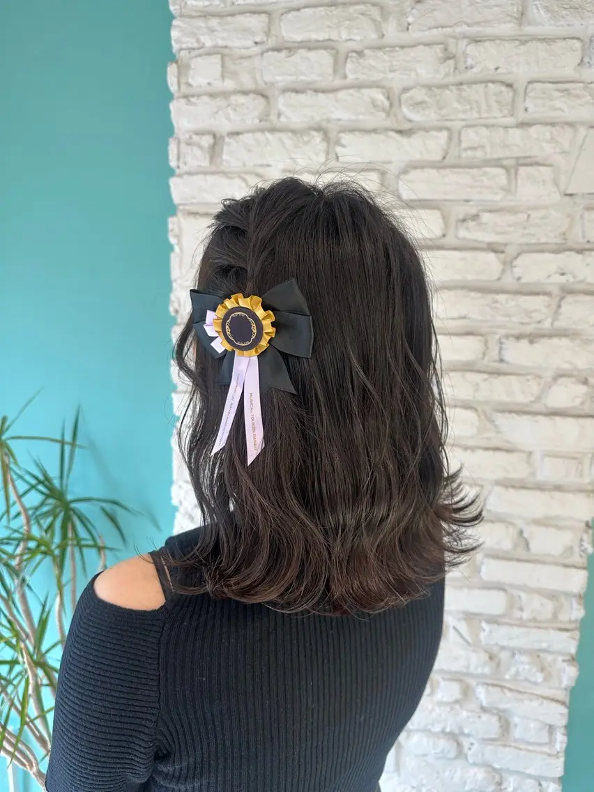 ミディアム ヘアアレンジ ヘアセット Lee Horie MIUのヘアスタイル