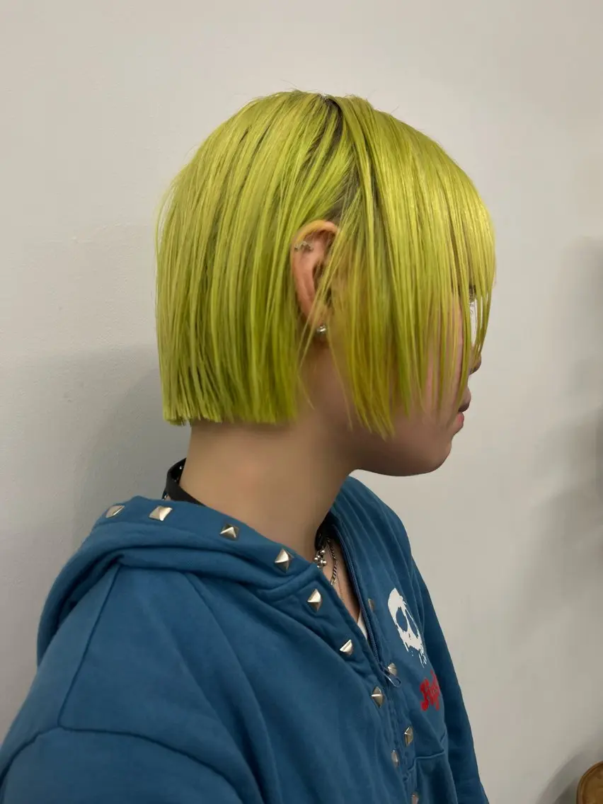 ショート カラー yuan tanakaのヘアスタイル