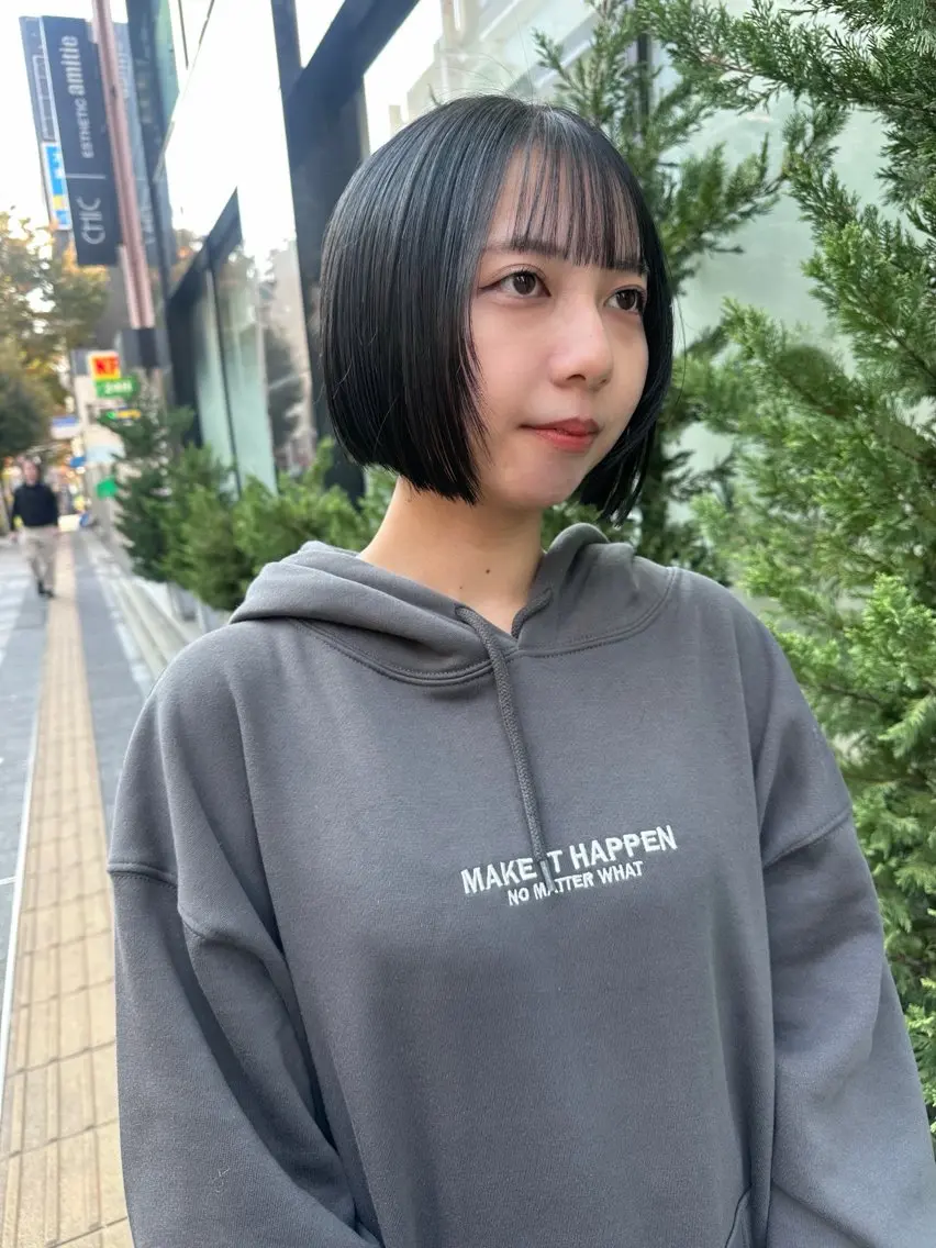 【ご新規様】【髪質改善💎】🤍カット+透明感カラー+髪質改善水素トリートメント🤍の写真