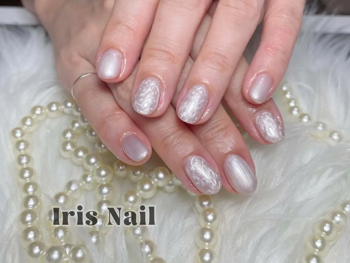 ネイル ハンドネイル ハンドケア 🍒IRIS Nail🌸のネイルデザイン
