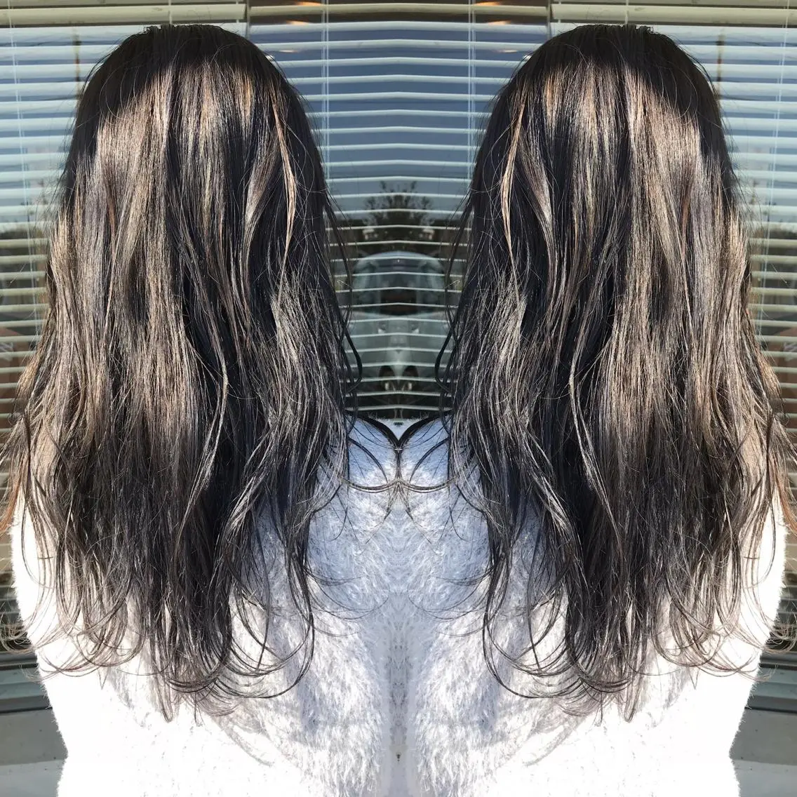 ロング カラー アディクシーカラー ヘアカラー 大久保 隆蔵のヘアスタイル