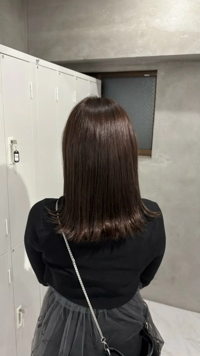 柔らか透明感カラー🫧ワンカラーの写真