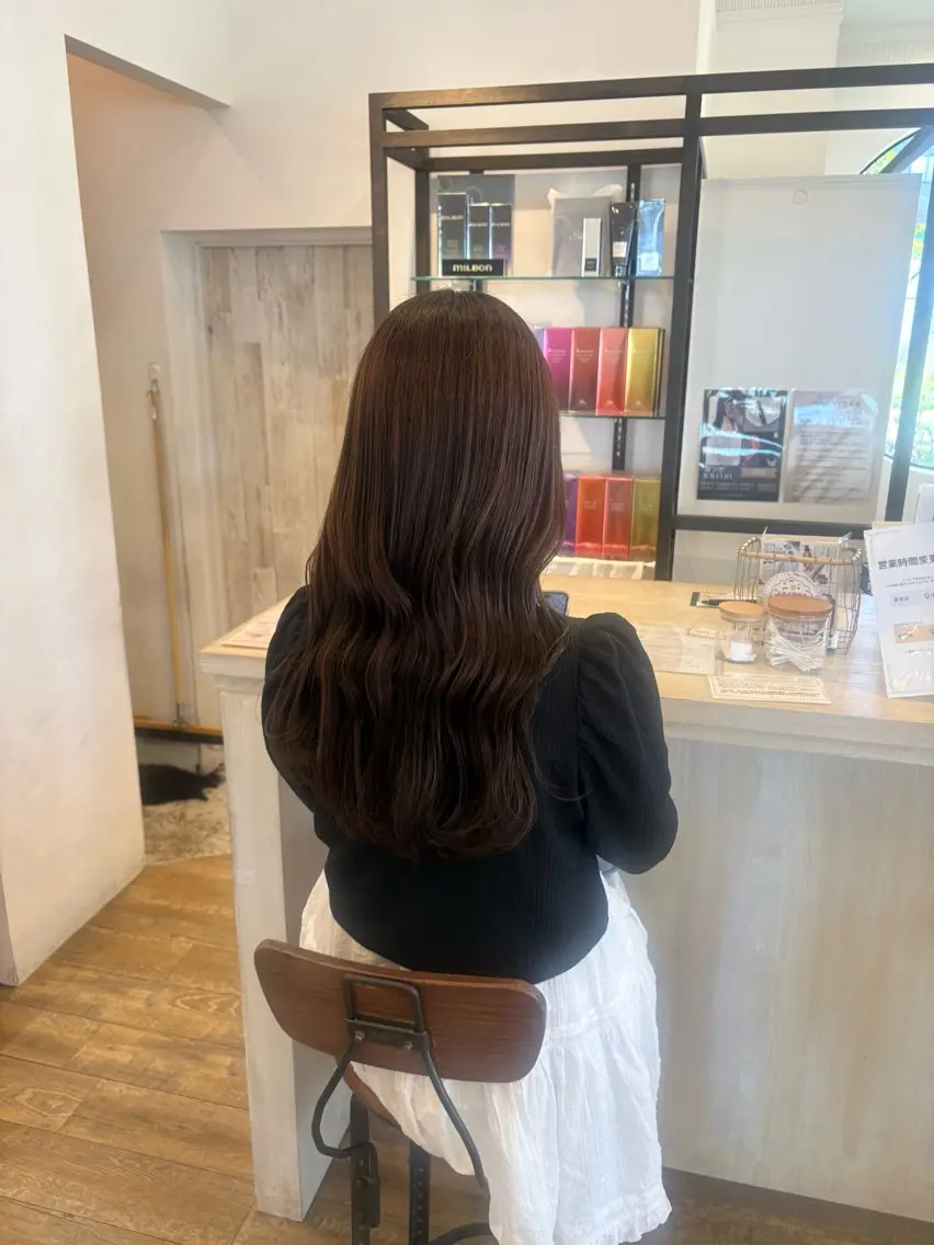 ロング カラー LORAN 寺田のヘアスタイル