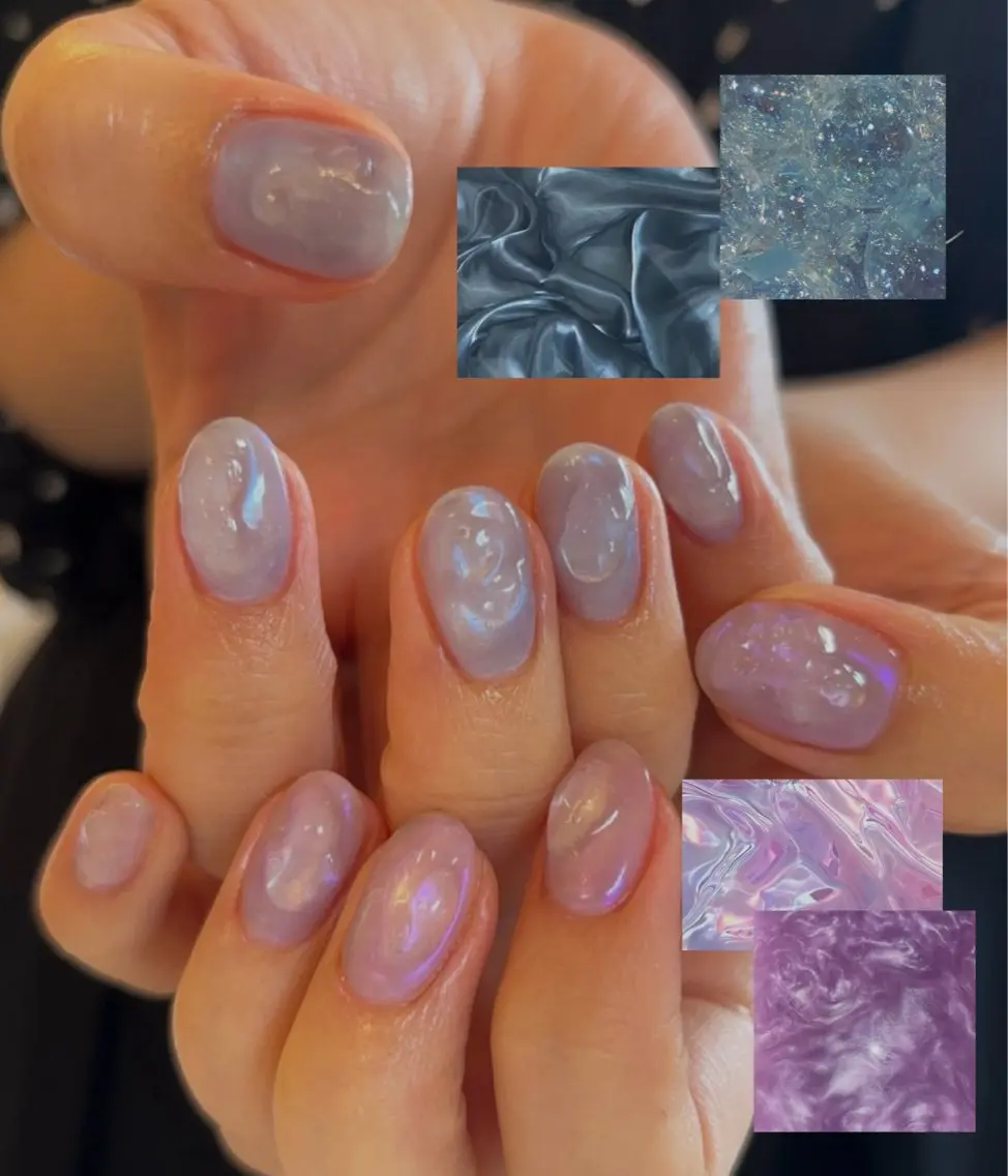 ネイル 持ち込み ニュアンスネイル⌇ Rukka💅🫧のネイルデザイン
