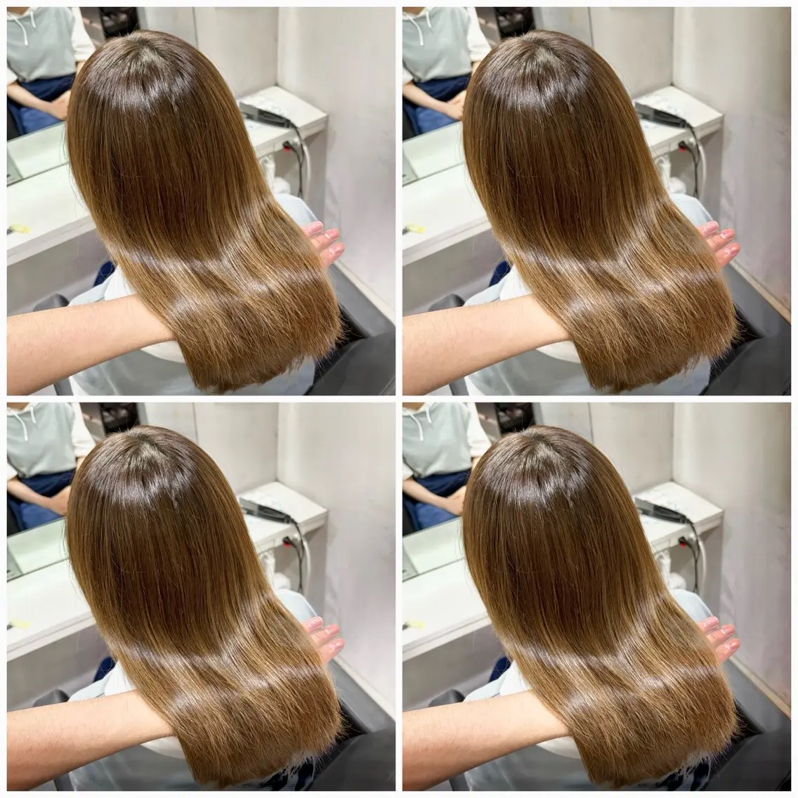 ロング 髪質改善 艶髪矯正 エクステ かいり✂️のヘアスタイル