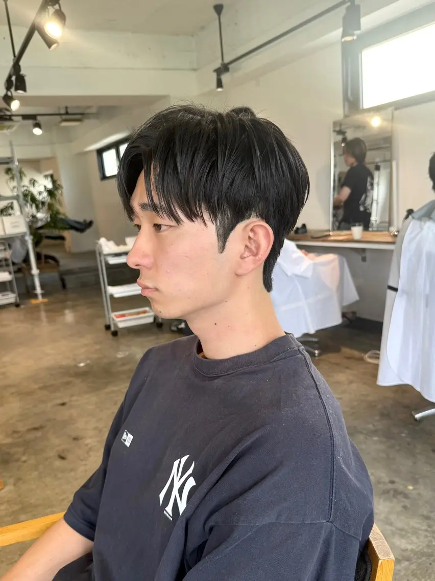 パーマ メンズ ダウンパーマ メンズ韓国風 メンズパーマ カット パーマ トリートメント 骨格補正施術/メンズ 専門美容師/YUYAのヘアスタイル