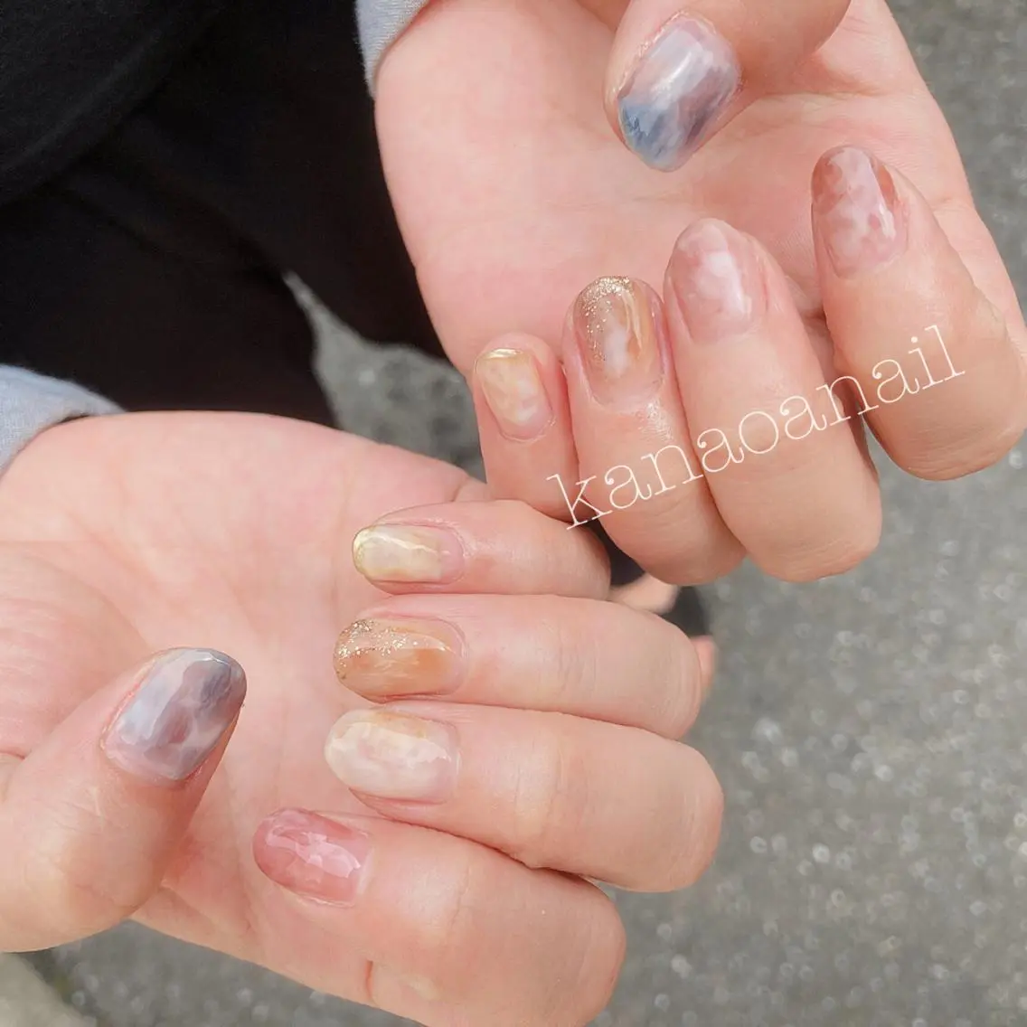ネイル 地爪育成💅 kanaoanailのネイルデザイン