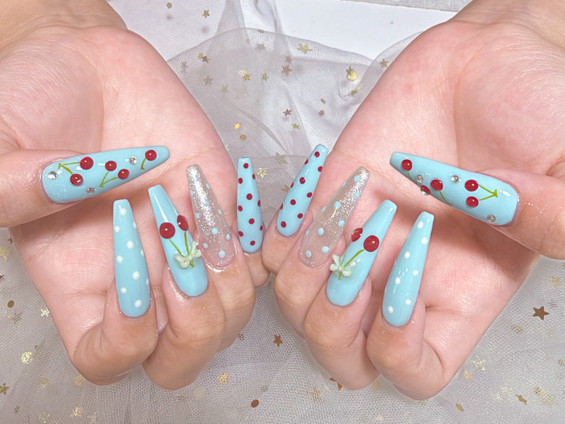 ネイル 長さ出し 持ち込み ネイルチップ U.MI Nail Salonのネイルデザイン