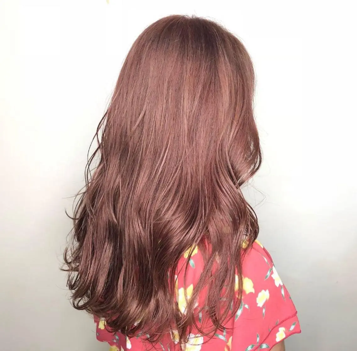 ロング カラー ブリーチ ピンクカラー Kimura Miyukiのマツエク・マツパデザイン