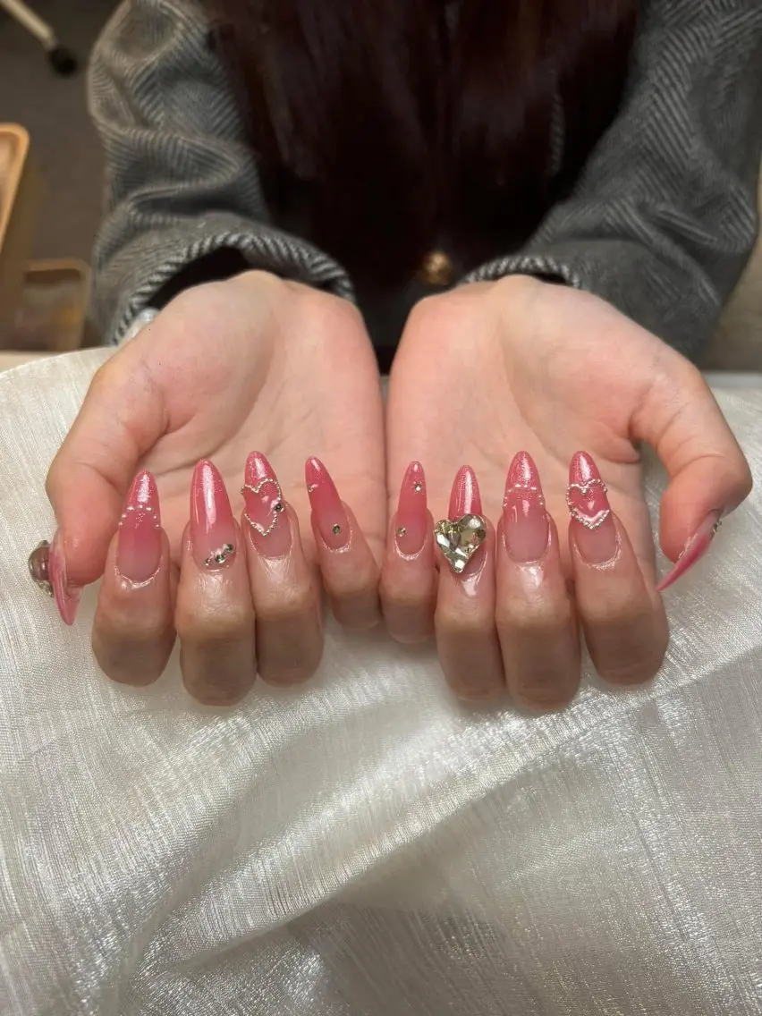 ネイル アートネイル ジェルネイル ニュアンスネイル シンプルネイル ハンドネイル Jenn Nail Shinokuboのネイルデザイン
