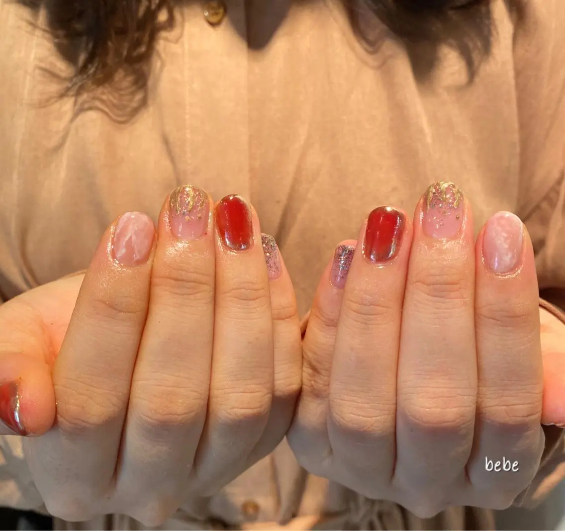 ネイル ニュアンスネイル ハンドネイル Ann nailのネイルデザイン