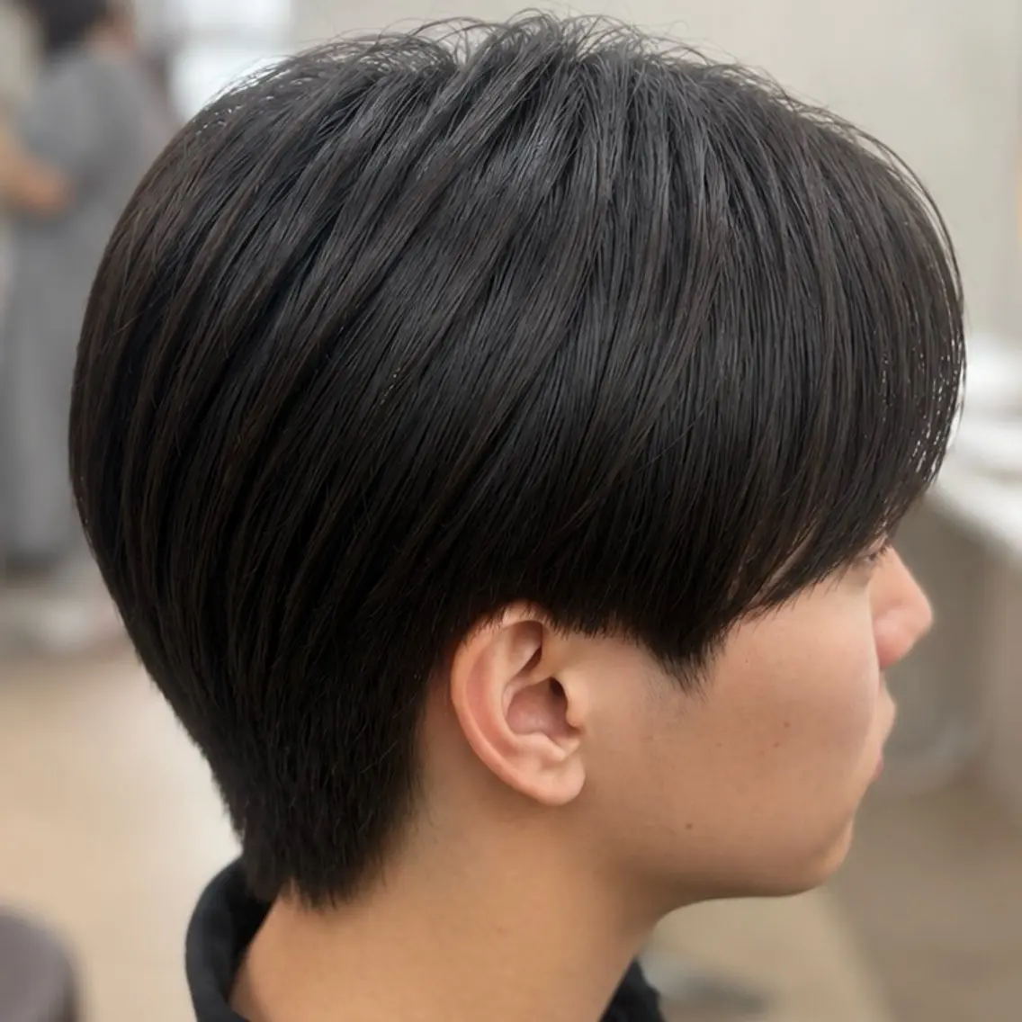 メンズ カット シースルーマッシュ 🍒毛流れ🖤アヤネのヘアスタイル