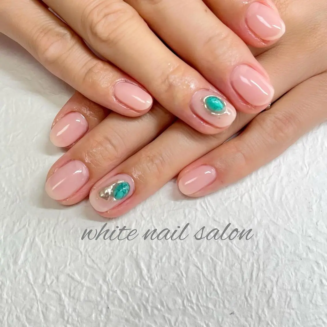 ネイル アートネイル フットネイル ジェルネイル ハードジェル ラメ(グリッター) white nail salonのネイルデザイン
