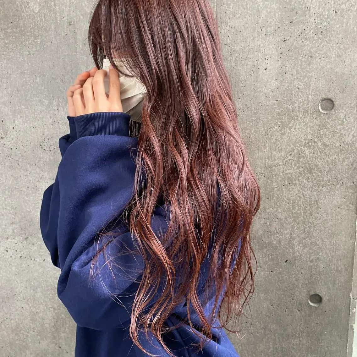 ロング カラー もりたみかこ 美容師お休み中のヘアスタイル