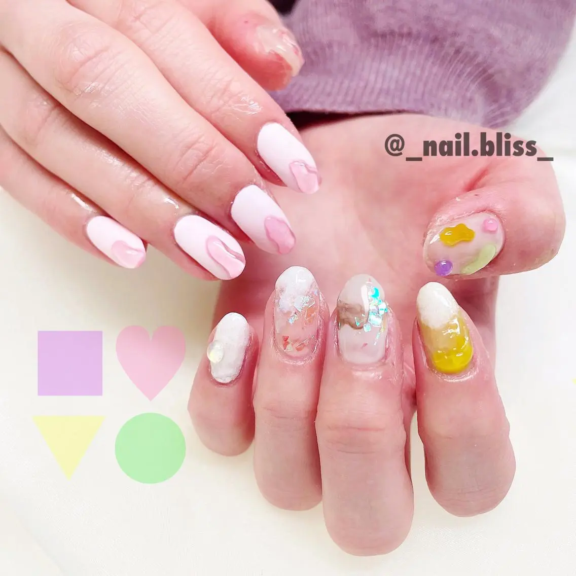 ネイル ハンドネイル NAIL BLISSのネイルデザイン