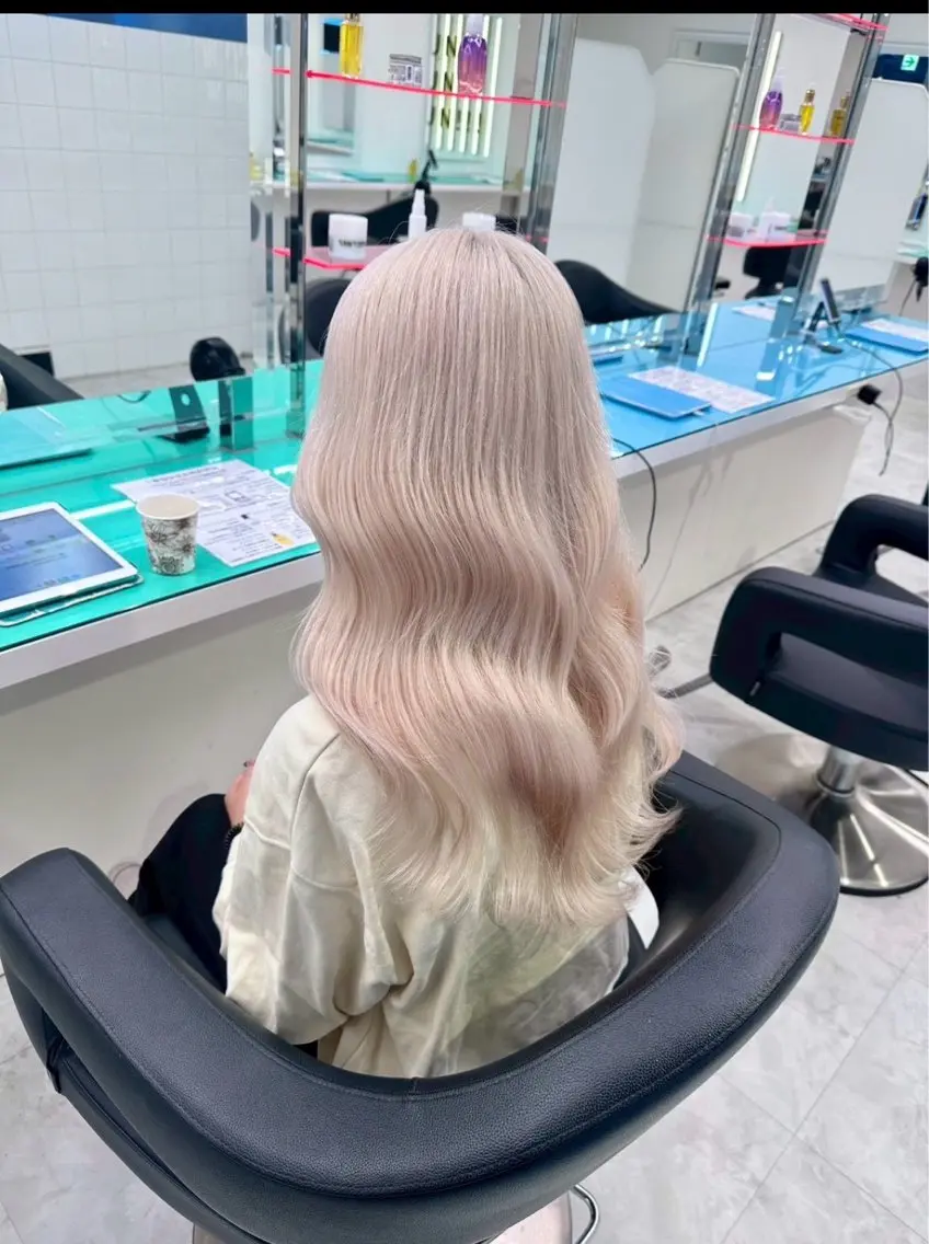 ロング カラー ヘアアレンジ ヘアカラー トリートメント ヘアセット 🧸ミルクティー特化 🧸MASAKIのヘアスタイル