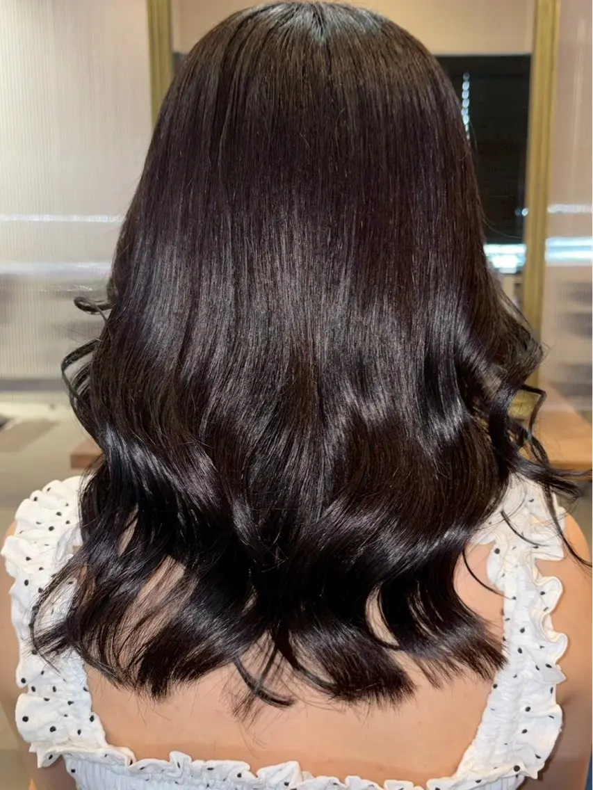 カラー ブラウンカラー カット ヘアカラー elk. SALA🫟🫧のヘアスタイル