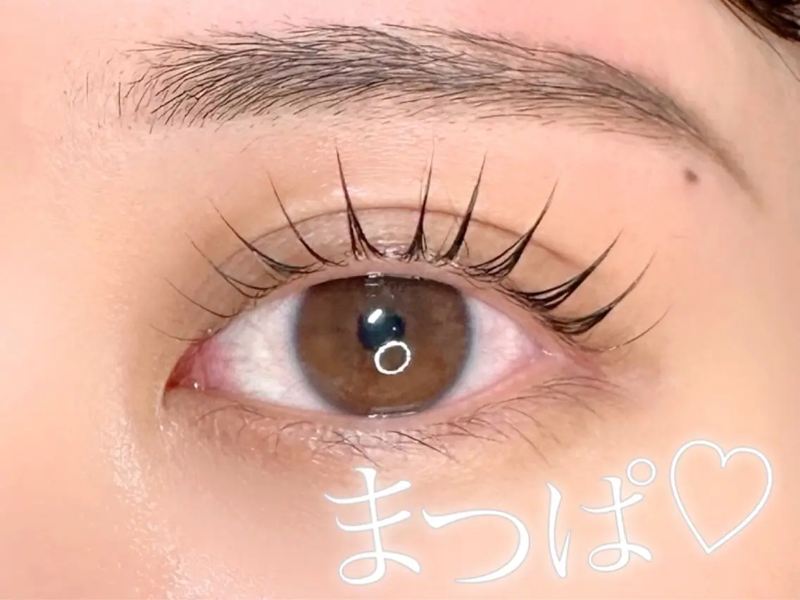 マツエク・マツパ NOA名駅束感まつげ ×眉毛SENA🎀のマツエク・マツパデザイン