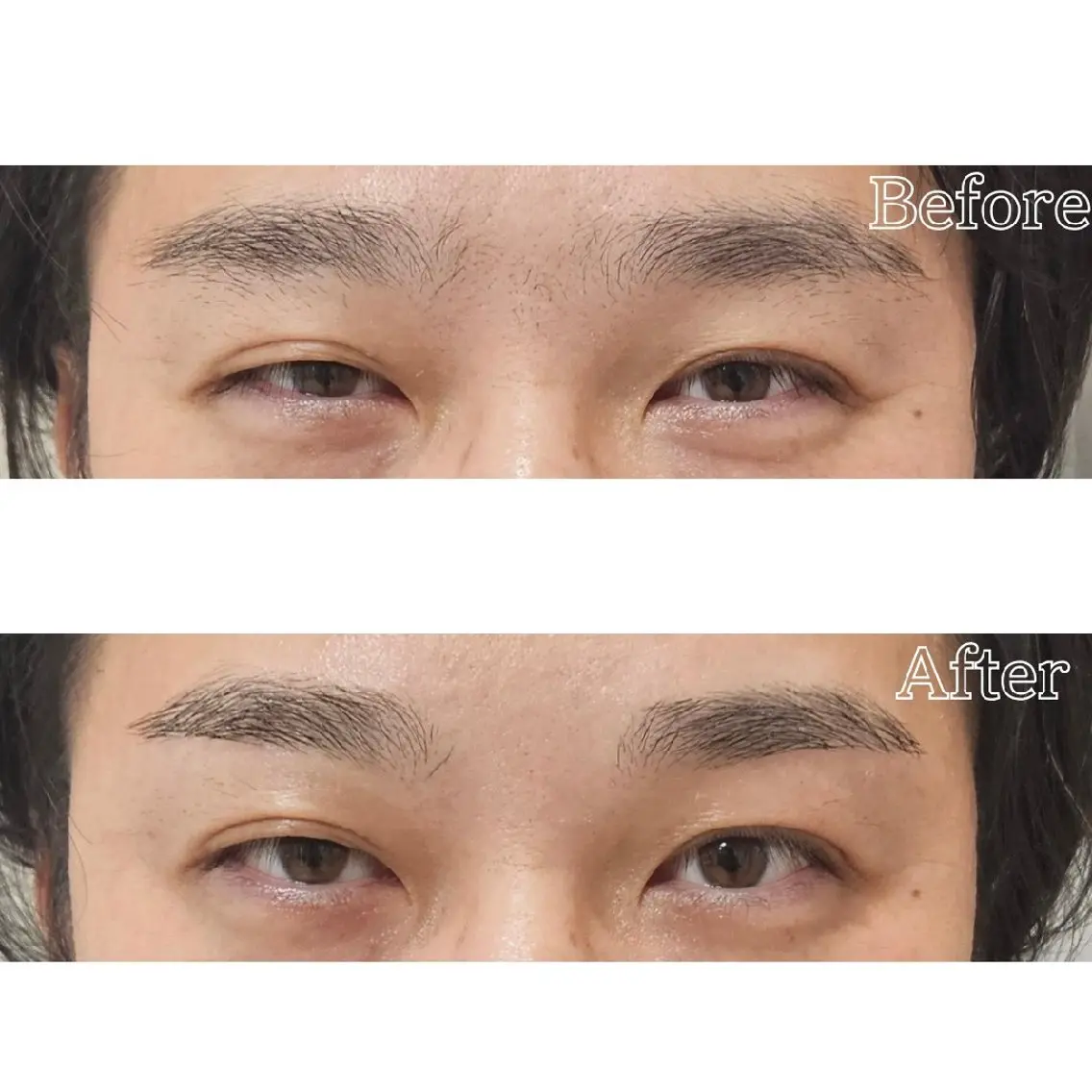 メンズ アイブロウ メンズアイブロウ 眉毛ワックス脱毛 ワックス脱毛 WALNUT くるみの眉毛・アイブロウイメージ