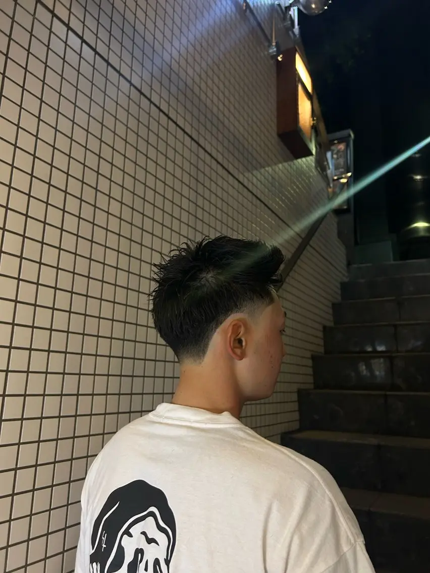 メンズカットの写真