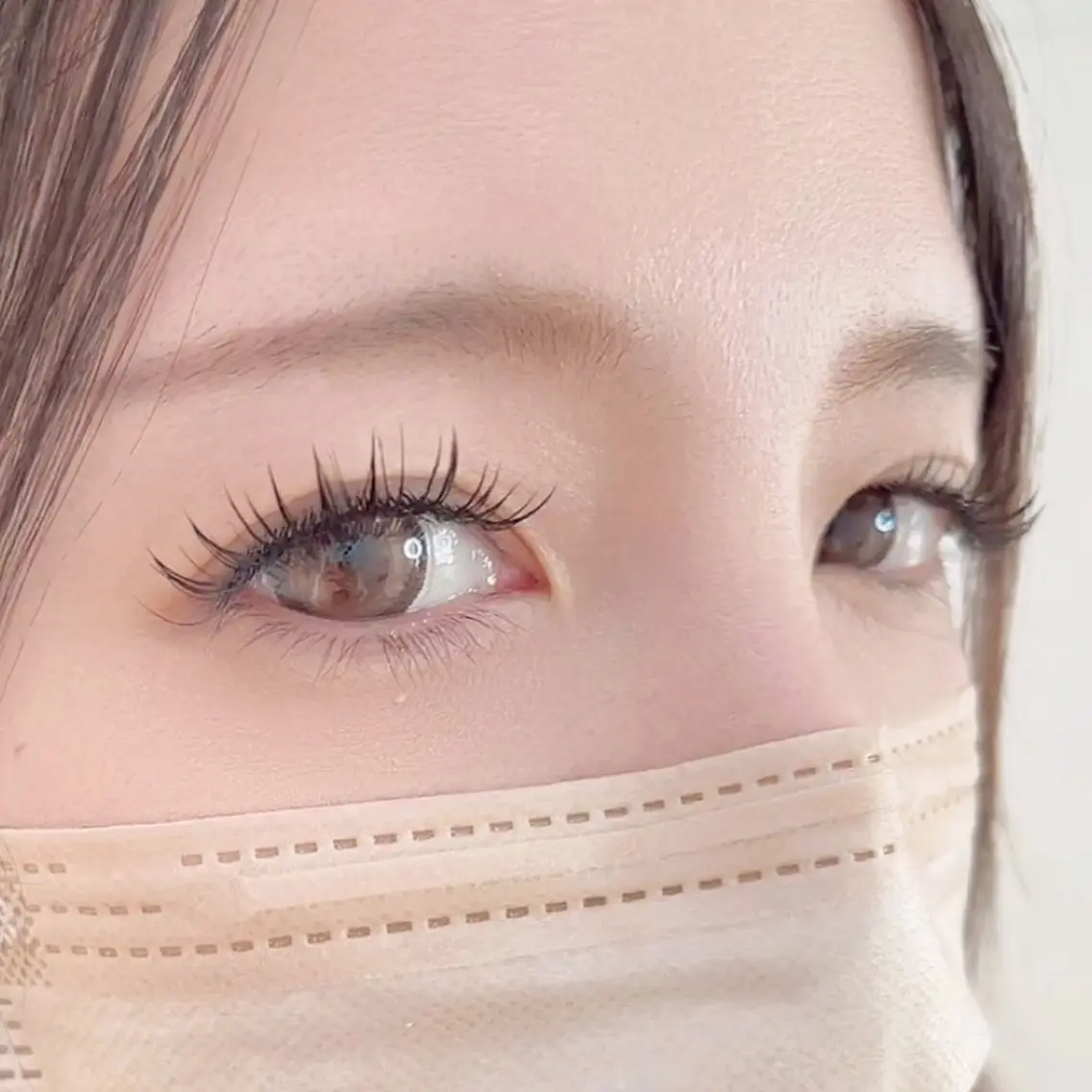 【マツエク】オフ込みダブルフラットラッシュ100束200本🍒お仕上げコーティング付きの写真