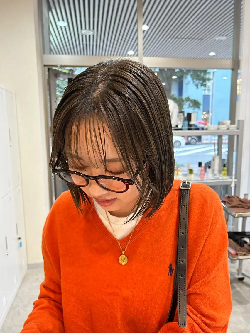 ショート ボブ/透明感カラー 🧸YUI❤️のヘアスタイル