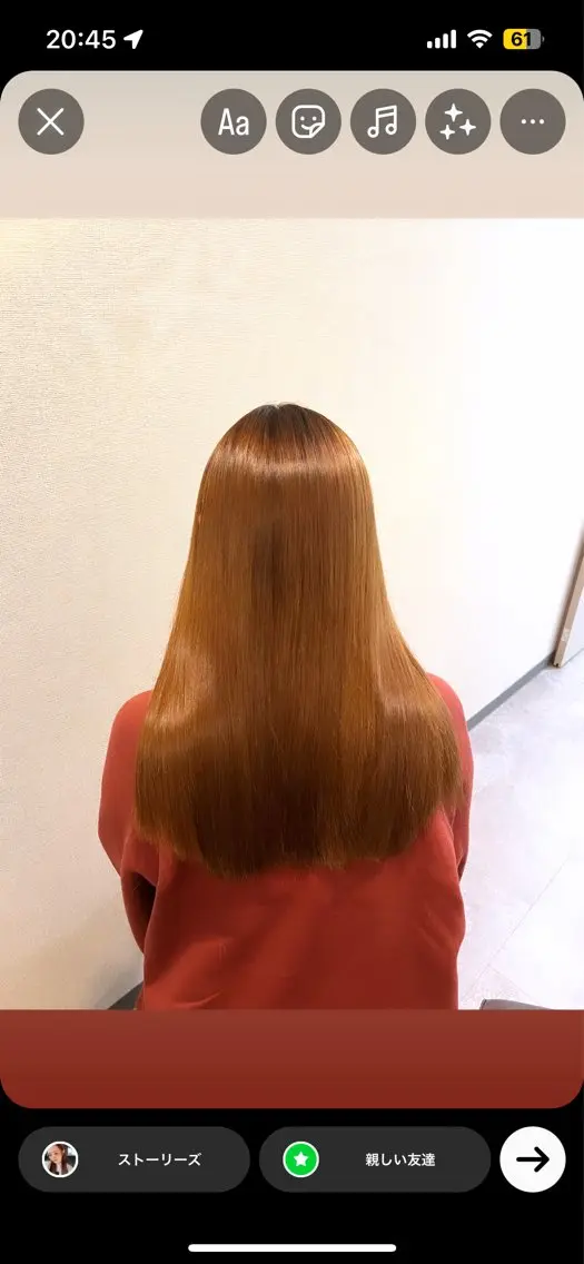 ロング パーマ カット 縮毛矯正 TELA HAIR 石岡♡ａｉｋａのヘアスタイル