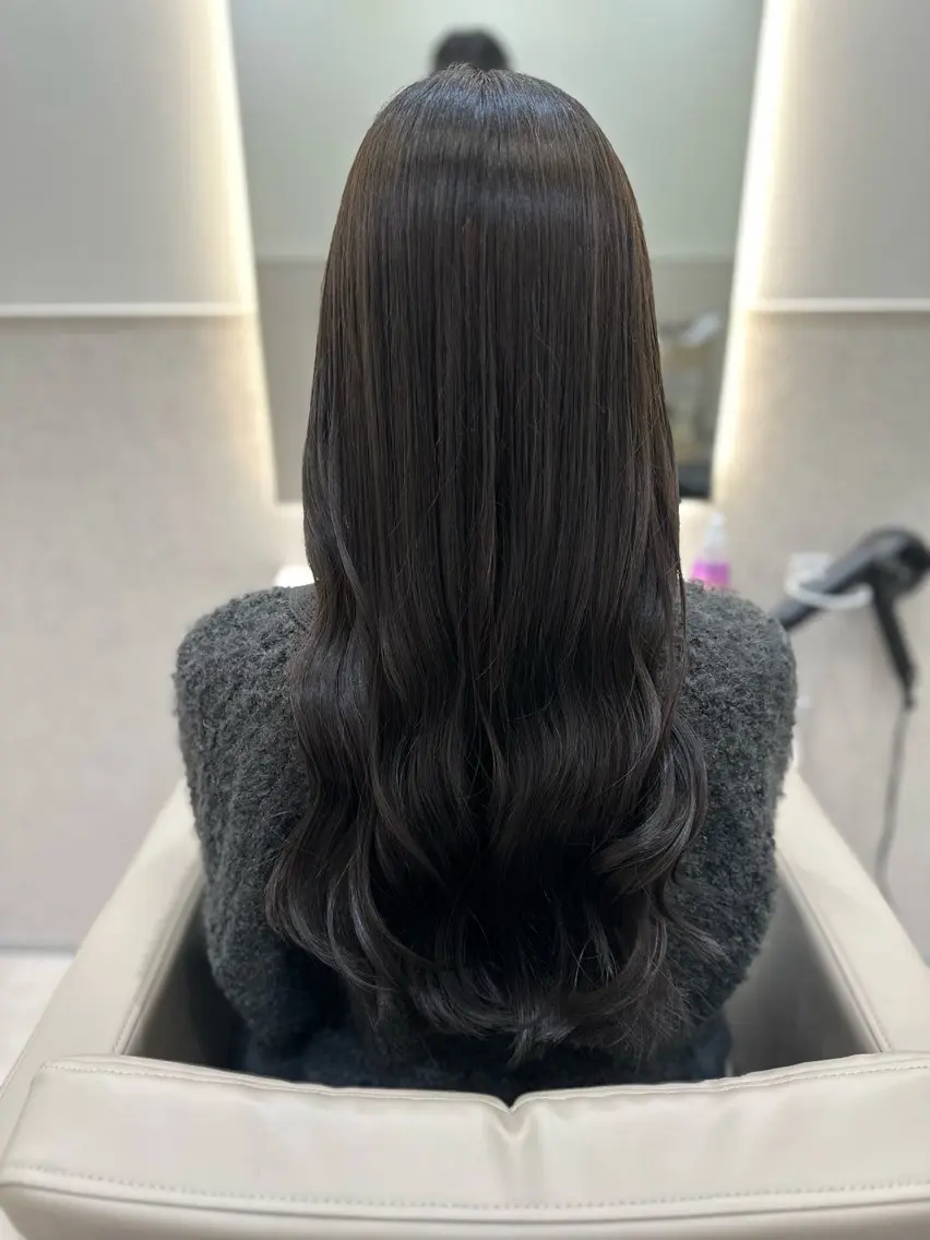 ロング カット ヘアカラー トリートメント 縮毛矯正💎髪質改善 レイヤー✨山内健太郎のヘアスタイル