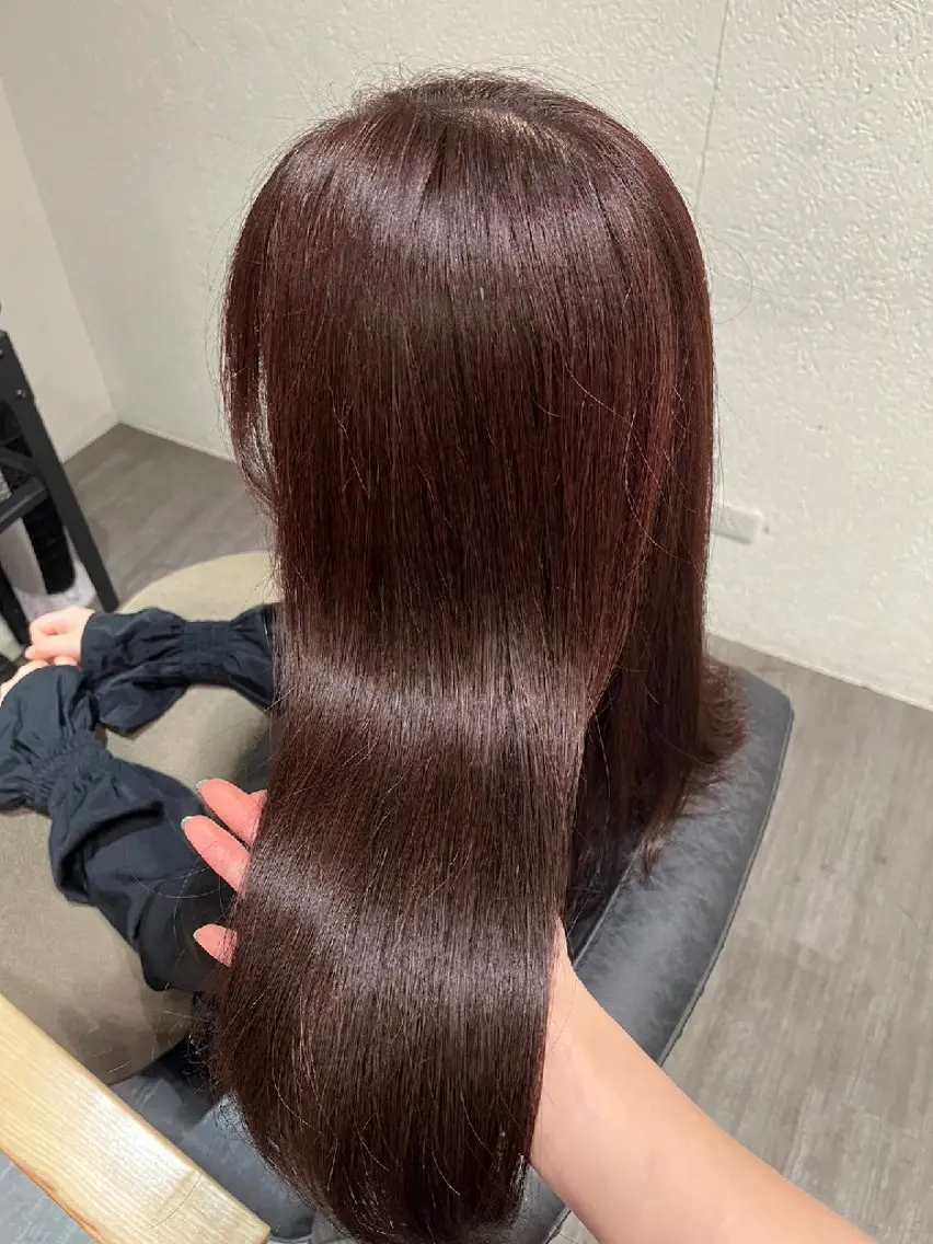 カラー ヘアカラー トリートメント 暖色🍎透明感カラー 🩵小林かりんのヘアスタイル