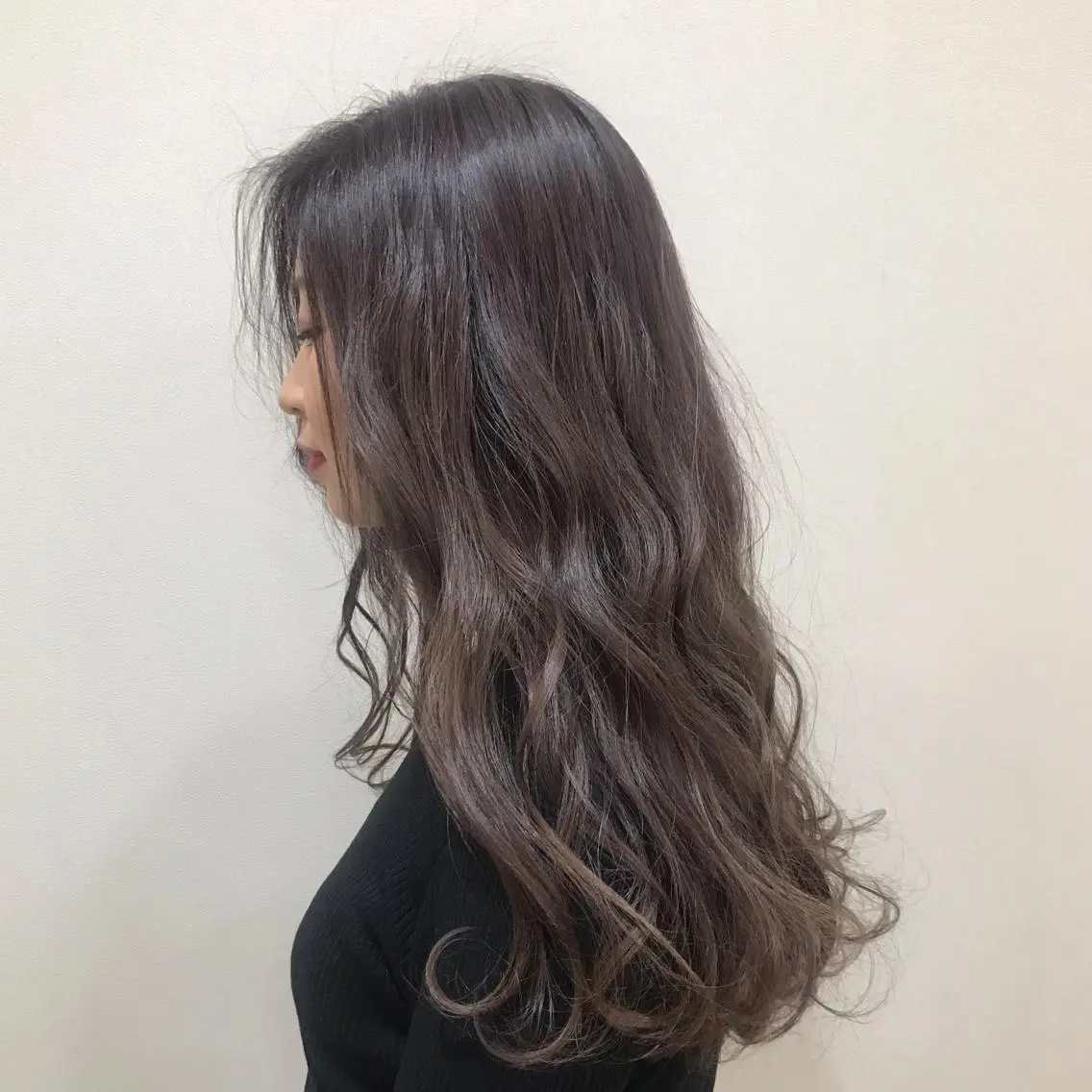 ロング ヘアカラー トリートメント A. Seoのヘアスタイル