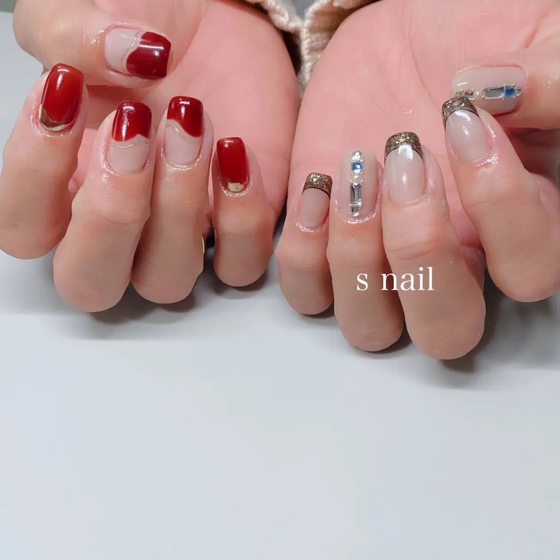 ネイル アートネイル ハンドネイル s nail さとよしみゆきのネイルデザイン