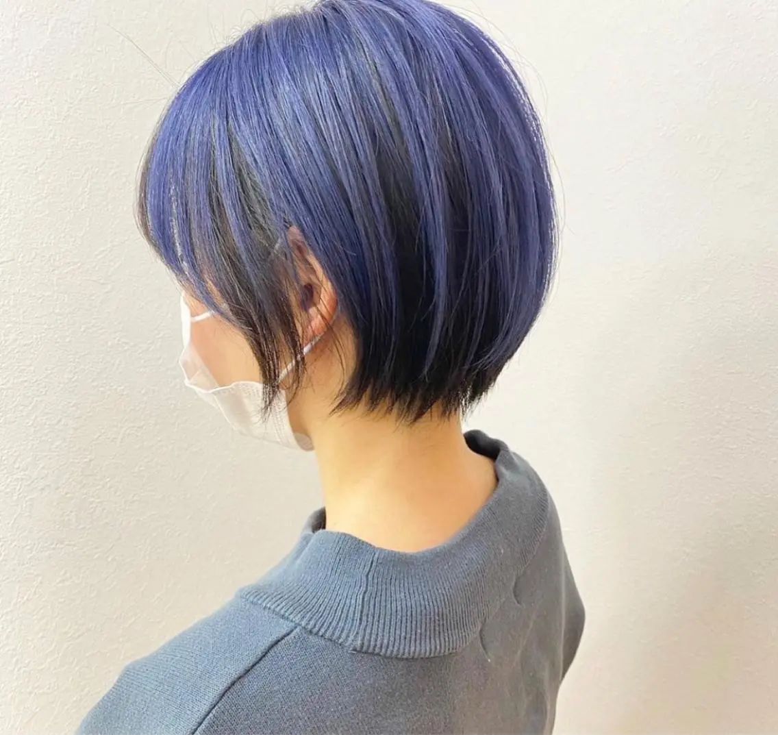 ショート カラー インナーカラー 遠藤沙也加 /レイヤーカットのヘアスタイル