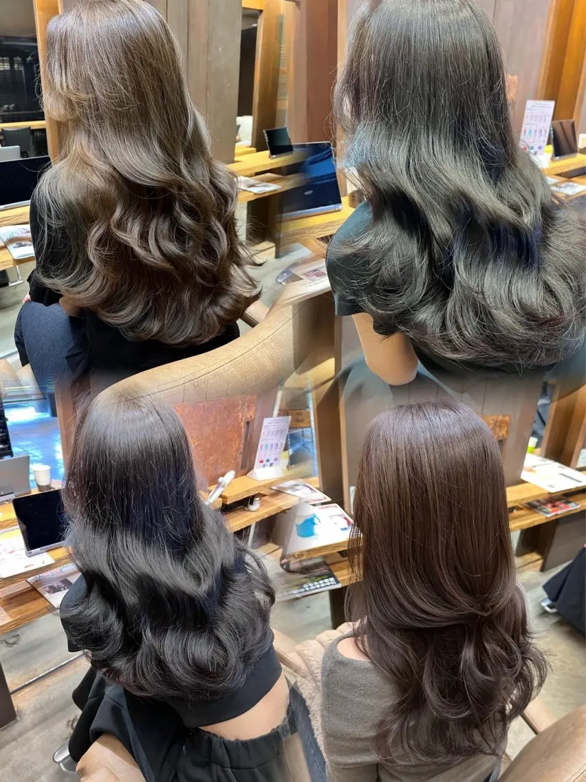 【❣️5月限定クーポン❣️】似合わせカット✨️+🫧艶カラー＋1step髪質改善トリートメント🫧の写真