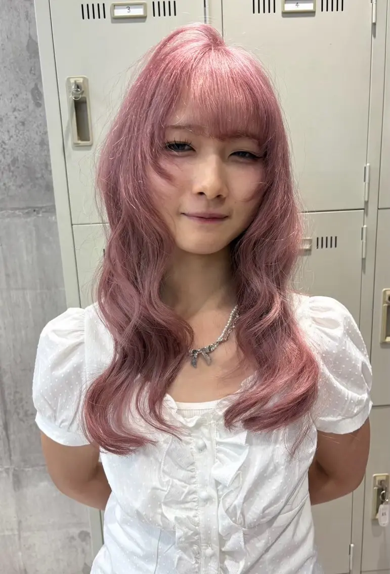 【暖色カラーにしたい方にオススメ🍒❤️】ワンカラーの写真