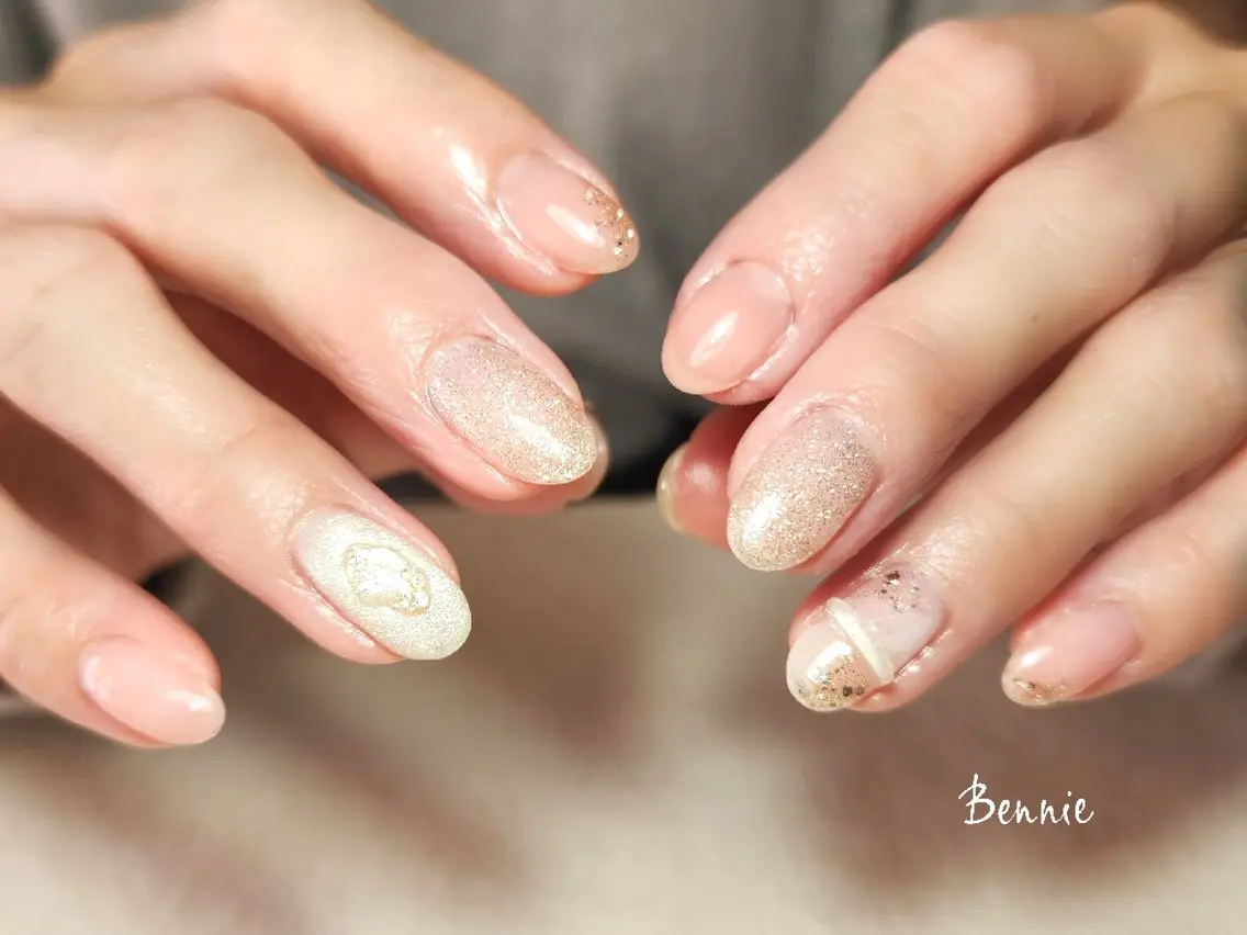 ネイル ニュアンスネイル ピンク   BENNIEのネイルデザイン
